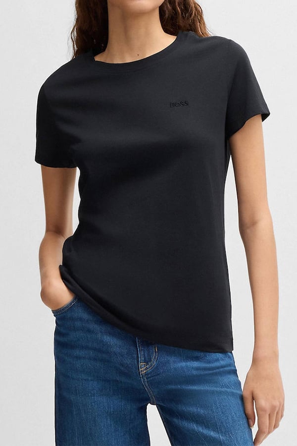 ΓΥΝΑΙΚΕΙΑ ΜΠΛΟΥΖΑ T-SHIRT BOSS - 408 ΜΠΛΕ